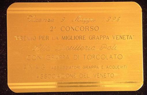 Grappa Torcolato - Best Venetian Grappa - 1995